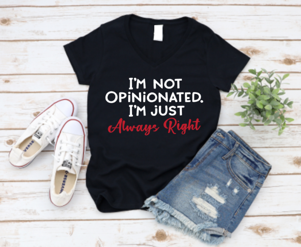 Black t-shirt with humorous text, white sneakers, and denim shorts on a wooden surface. www.missmafia.com