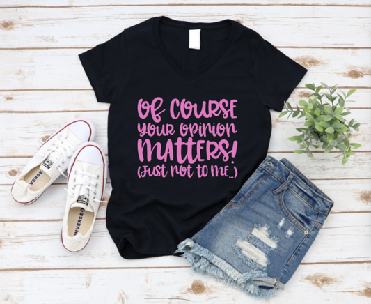 Black t-shirt with pink text, white sneakers, and denim shorts on a wooden surface. www.missmafia.com