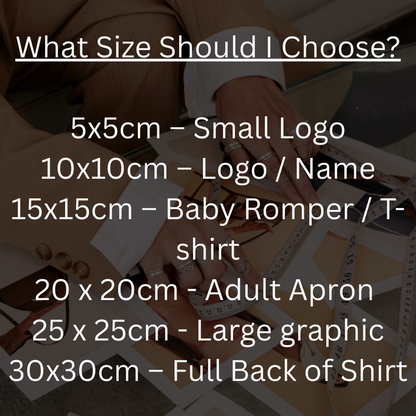 Size chart comparison 